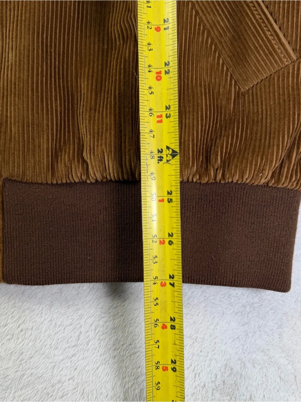 A.P.C. Paris Gilles Corduroy Sherpa Collar Bomber Jacket XXL Fits Men’s US XL
